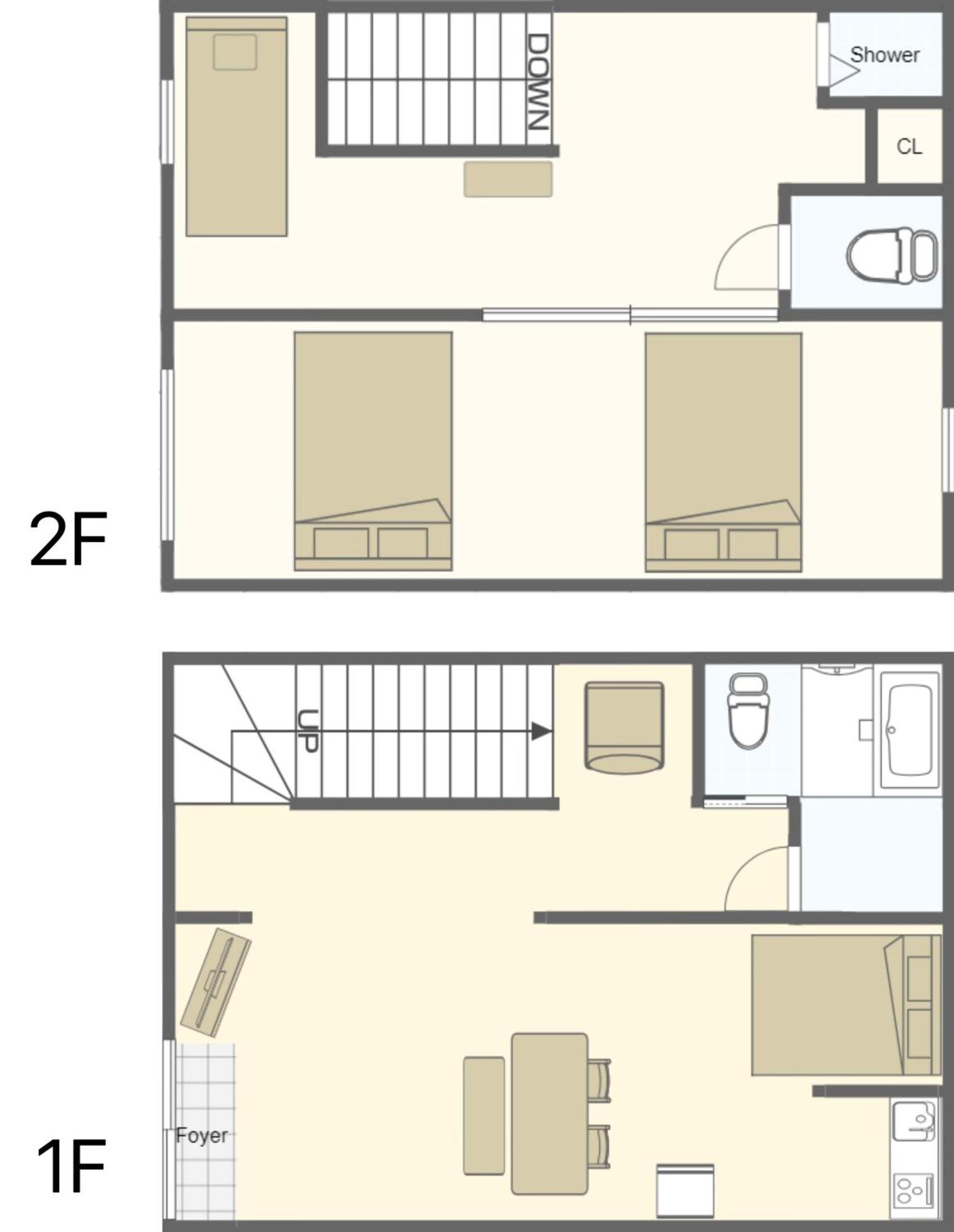 Casa de férias 通天阁独栋日式一户建 *